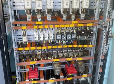 Reconstruction of the low voltage distribution boards at the heat exchanger station