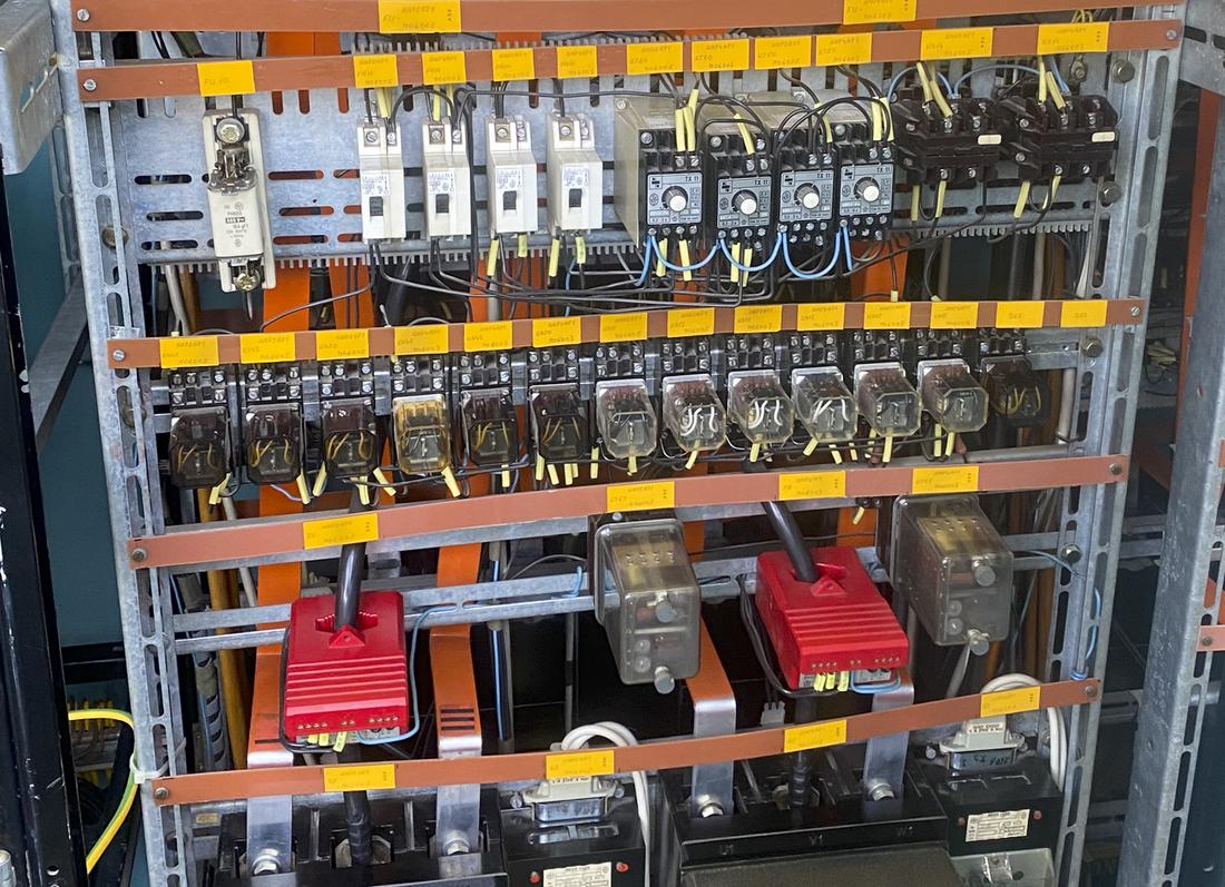 Reconstruction of the low voltage distribution boards at the heat exchanger station